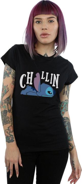 Immagine prodotto Disney Lilo And Stitch Chillin Maglietta Donna (XXL)