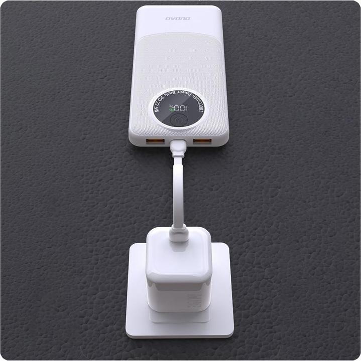 Produktbild Dudao K12 powerbank 20000mAh 22.5W White (20000 mAh, 22.50 W, 22.50 Wh)