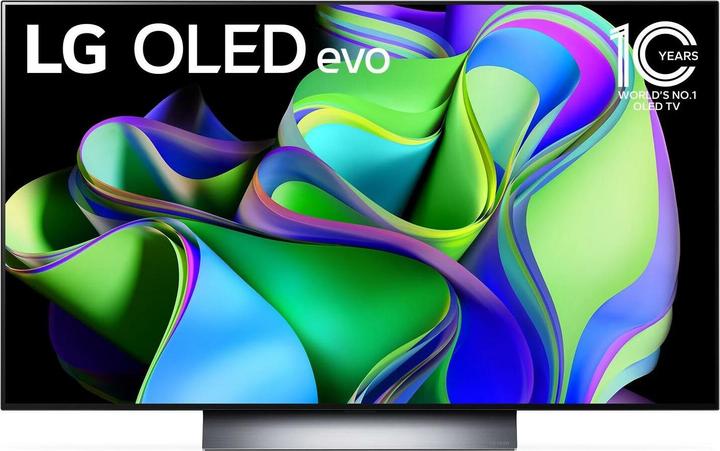 Produktbild LG TV OLED evo C39 48, 3840 x 2160 (Ultra HD 4K), OLED (48", C3, OLED, 4K, 2023)