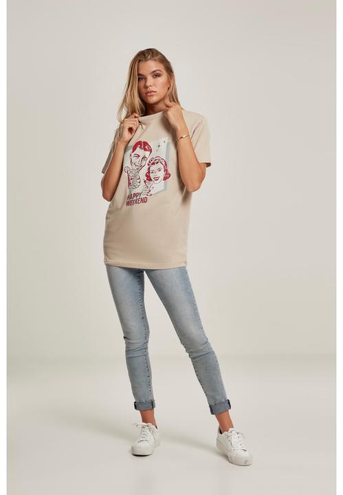 Actual product image Merchcode Ladies Happy Weekend Tee (XS)