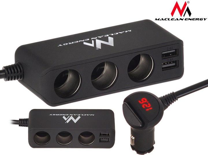 Image du produit Maclean MCE117 chargeur de périphérique mobile Black Auto