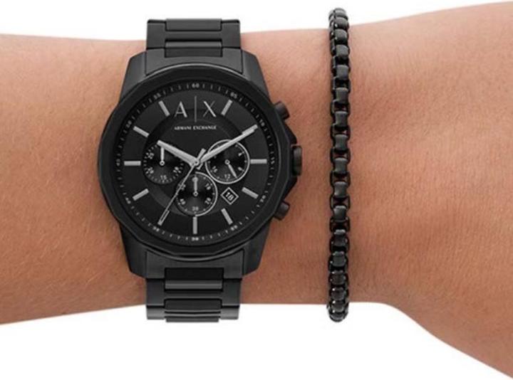 Immagine prodotto Armani Exchange Banche (Orologio da polso analogico, 44 mm)