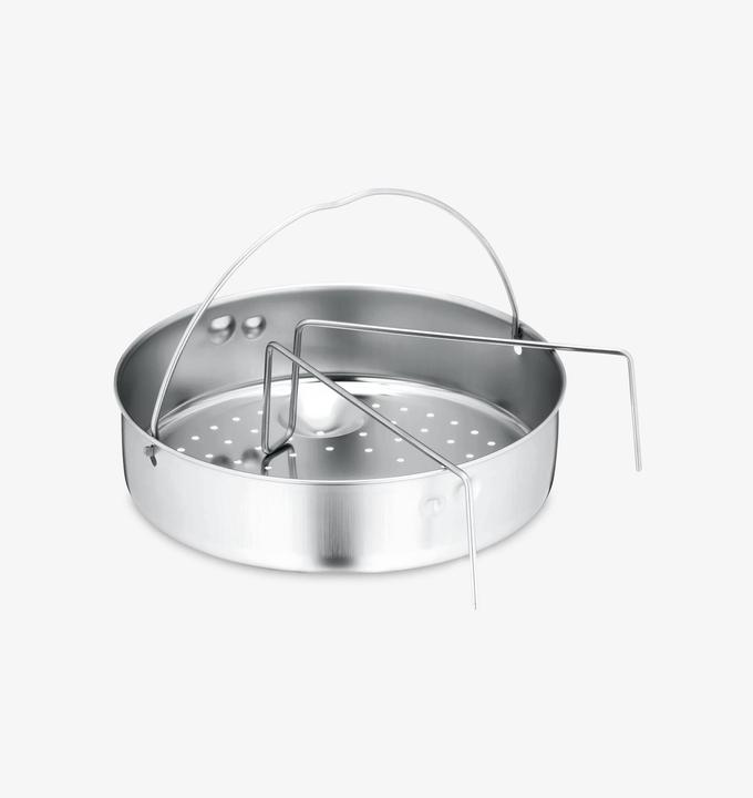 Image du produit WMF Set de casseroles (22 cm, Cuiseur à vapeur, Acier inoxydable)