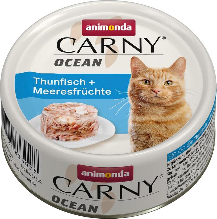 Produktbild animonda Carny Ocean Thunfisch/Meeresfrüchte (Adult, 1 Stk., 80 g)
