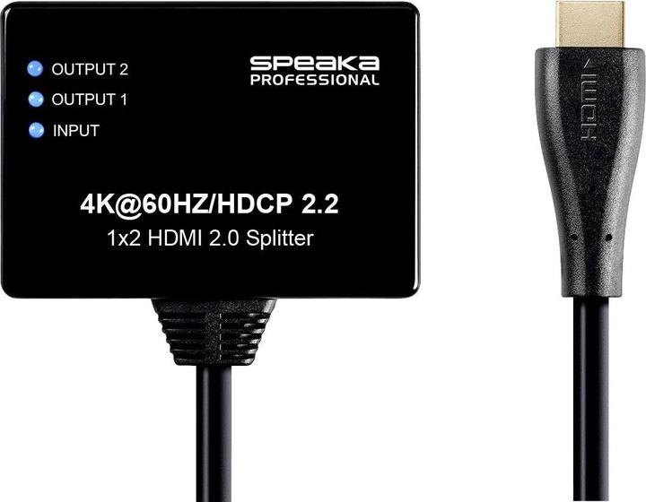 Produktbild SpeaKa Professional 1x2 HDMI-Splitter