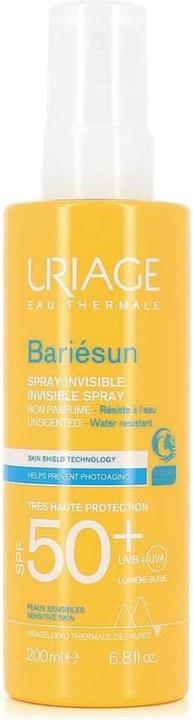 Uriage Sun SPF50 Light Spray FF 200ml (Sonnenspray, SPF 50+, 200 ml, 200 g)