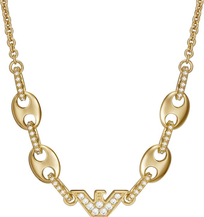 Immagine prodotto Emporio Armani Collana con logo dell'aquila (Metallo, 40 cm)