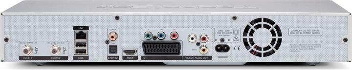 Actual product image TechniSat DigiCorder ISIO S, 2x DVB-S2, 2x CI+, silver (500 GB, DVB-S2)