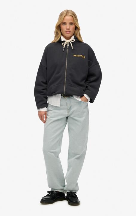 Image du produit Superdry Sweat à capuche zippé oversize Old School Tattoo (10)