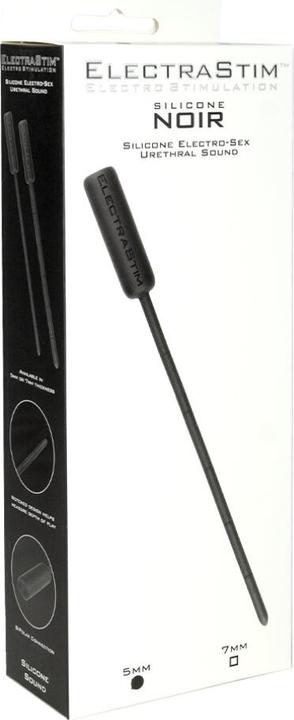 Actual product image ElectraStim Silicone Noir Flexible Sound 5mm