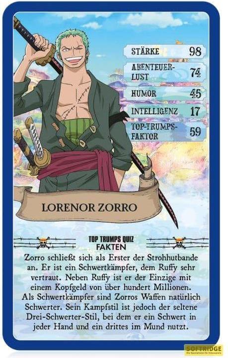 Actual product image Winning Moves Top Trumps One Piece Collectables, card game, from 2 players, from 8 years (DE edition) (German)
