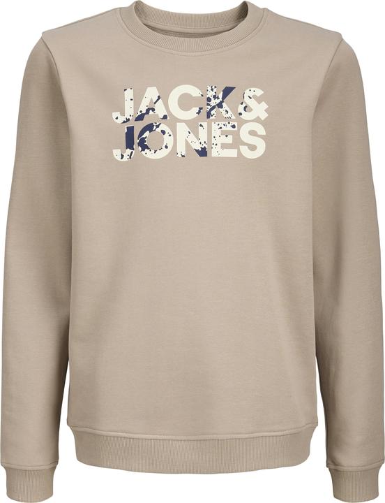 Actual product image Jack & Jones Jjstyd Corp Splash Sweat Crew N. Ln Jnr (164)