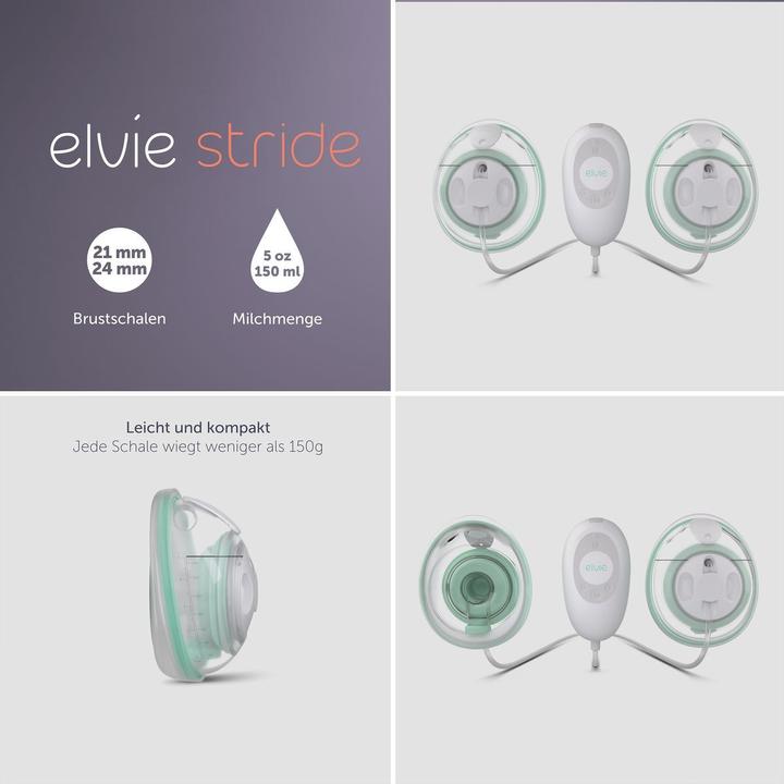 Productafbeelding Elvie Stride 2 dubbele borstkolf