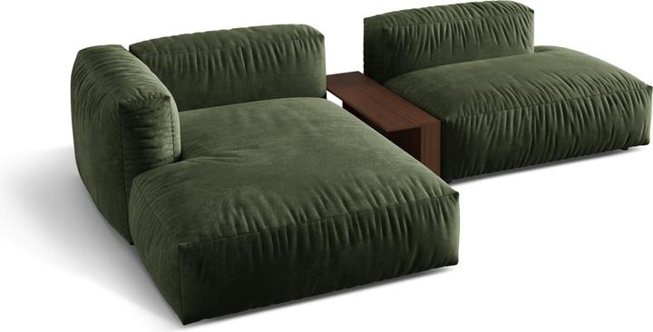 Actual product image Micadoni Modular Left Corner Sofa, "Martina", 2 Seats, 292x176x75 Made in Europe (Corner sofa, Modular sofa)