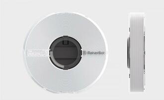 Immagine prodotto Makerbot PLA Precision, vero bianco, 0.75kg (PLA, 1.75 mm, 750 g, Bianco)