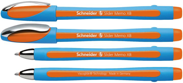 Produktbild Schneider Kugelschreiber Slider Memo (Orange, Blau, 1 x)