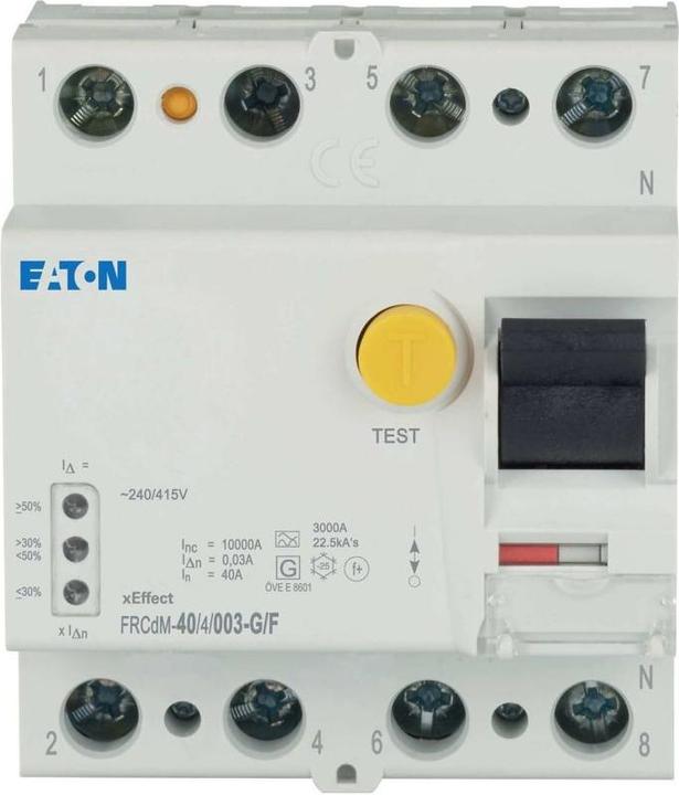 Eaton RESIDUAL CURRENT DEVICE (FRCDM-40/4/003-G/F)