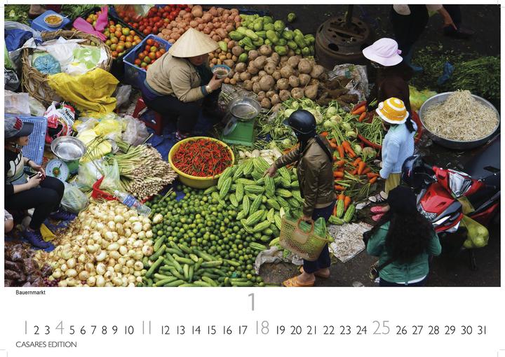 Produktbild Vietnam 2026 L 35x50cm (Deutsch)