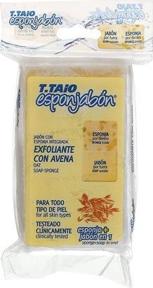 Esponjabon by T.Taio T. Taio Hafer Seife-Schwamm 4.2 oz 120g (Hartseife, 42 ml)