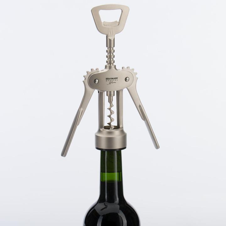 Produktbild Westmark Hebelkorkenzieher "Fino", edelmattiert, 20x7.5x4 cm (1148 89 (Hebelkorkenzieher)
