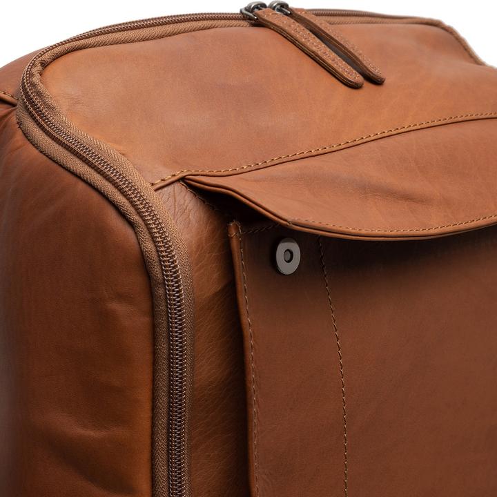 Productafbeelding Chesterfield Rijk Leren Laptop Rugtas - 15.4 inch - Cognac (19 l)