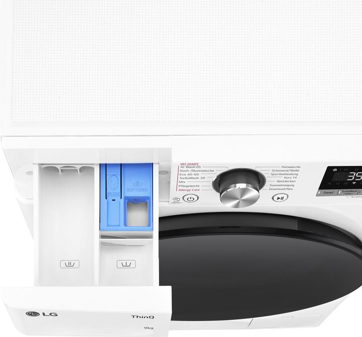 Actual product image LG F2V7SLIM9 (9 kg, Left)