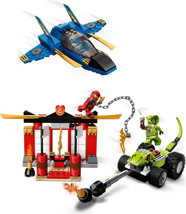 Actual product image LEGO Power struggle with the thunder jet (71703, LEGO Ninjago)