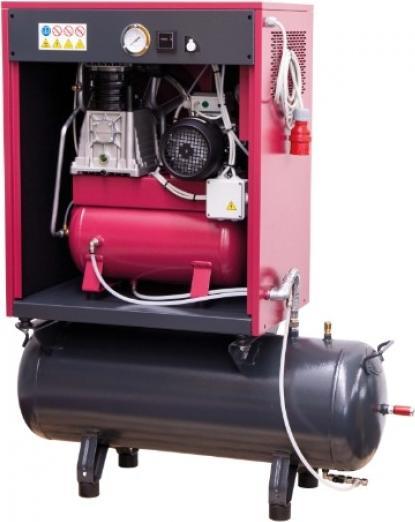 Produktbild Elmag - Kompressor, 650 l/min, 400 Volt, 15 Bar, PROFI-LINE SILENT PL-HS 650/15/200, Kompaktgerät (15 Bar, 200 l)