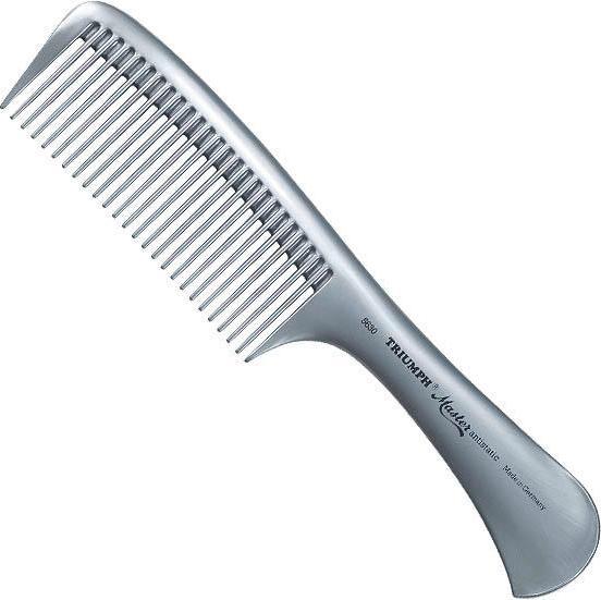 Actual product image Triumph Master Handle comb antistatic grey
