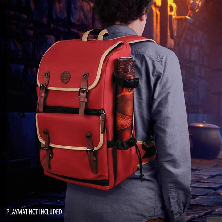 Actual product image Enhance TCG Series Trading Card Backpack Designer Edition Red Full-size
