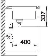 Produktbild Blanco ETAGON 6-F | SILGRANIT softweiss | Einbauart: Flächenbündig | mit Ablauffernbedienung, mit Zub (Einbauspüle, 59.10 cm, 50.10 cm)