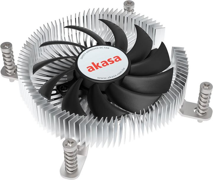 Akasa AK-CC6609EP01 Low Profile CPU Cooler - Socket LGA 1700, 21.8 mm Height (21.80 mm)