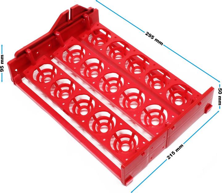 Actual product image Wiltec Spare part Egg Tray for 15 eggs automatic breeding machine incubator