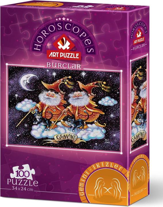 Art Puzzle Puzzle Signes du zodiaque : Gémeaux 100 pièces (100 pièces)