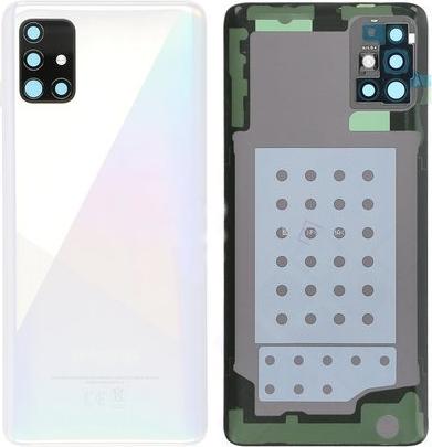 Produktbild Samsung Battery Cover für A515F Galaxy A51 - prism crush white (Samsung Galaxy A51)