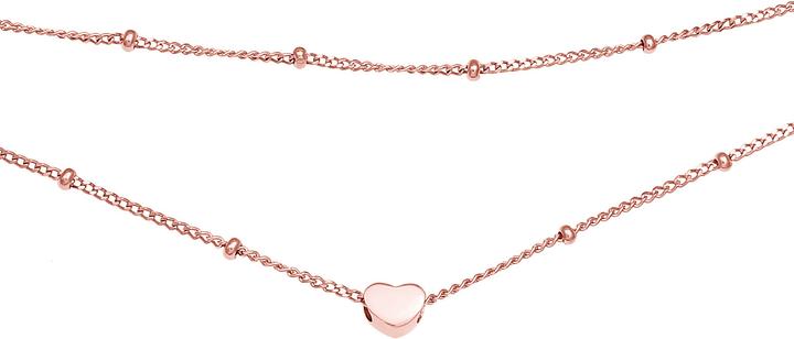 Immagine prodotto Elli Girocollo, cuore, strato (Argento 925, 36 cm)