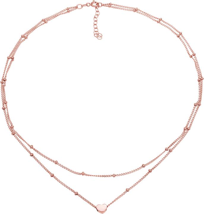 Immagine prodotto Elli Girocollo, cuore, strato (Argento 925, 36 cm)