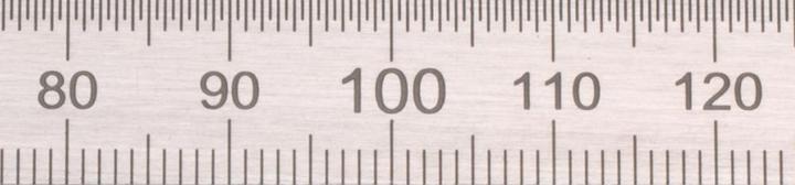 Actual product image Helios Preisser Flexible steel rule 1000x20x0.5mm EC mark of conformity Accuracy II (100 cm)