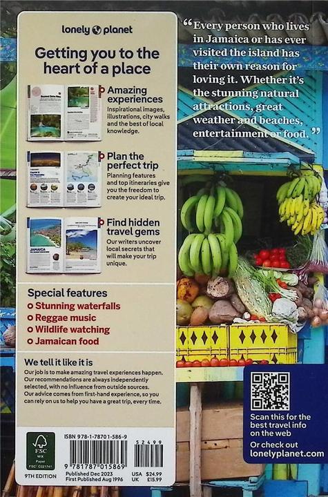Produktbild Jamaica (Englisch, Sheri-kae McLeod, Anna Kaminski, Lonely Planet, 2023)