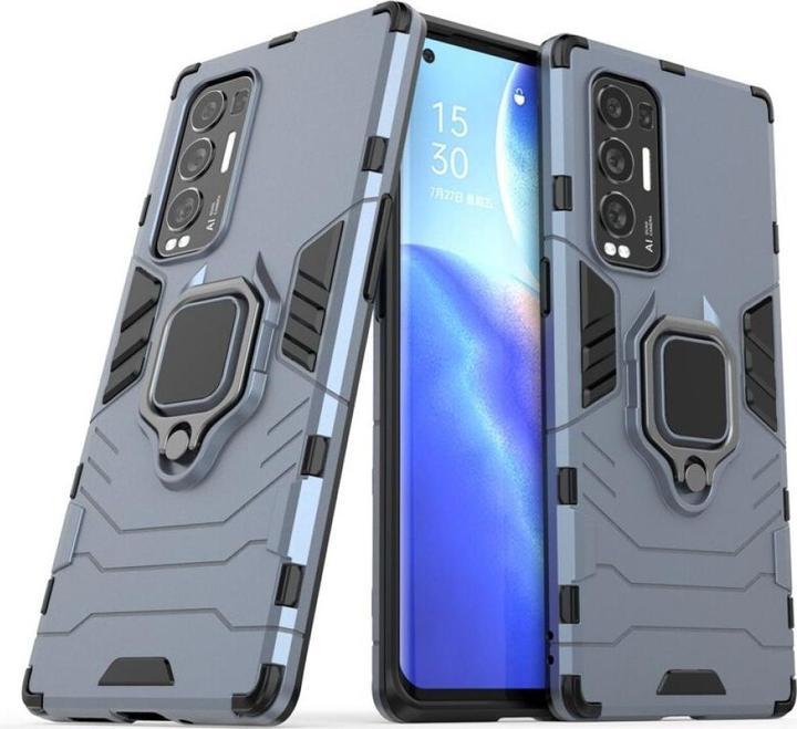Actual product image Screenguard RingCase Anti-Shock Oppo Find X3 Neo Cover (Oppo Find X3 Neo)