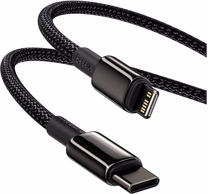 Productafbeelding Baseus USB 2.0 Kabel Tungsten Goud 20W PD USB C - Lightning 2 m (2 m, USB 2.0, 20 W)