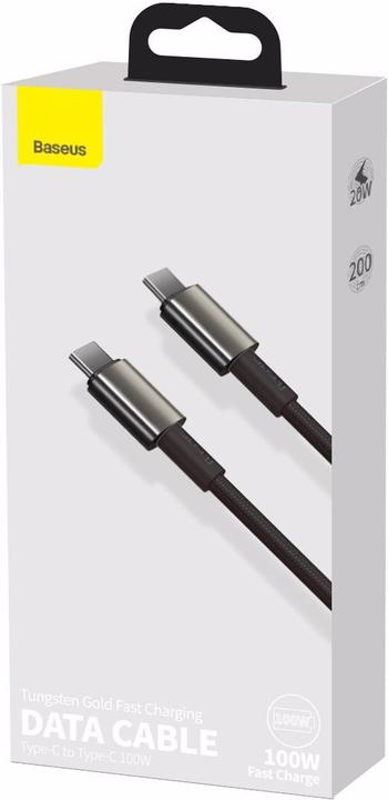 Productafbeelding Baseus USB C - USB C (2 m, USB 2.0, 100 W)