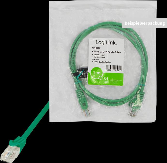 Actual product image LogiLink Network cable (U/UTP, CAT5e, 5 m)