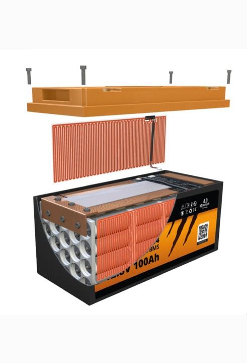 Image du produit Liontron LX Smart BMS 12,8V 100Ah Arctic (12.80 V, 100 Ah)