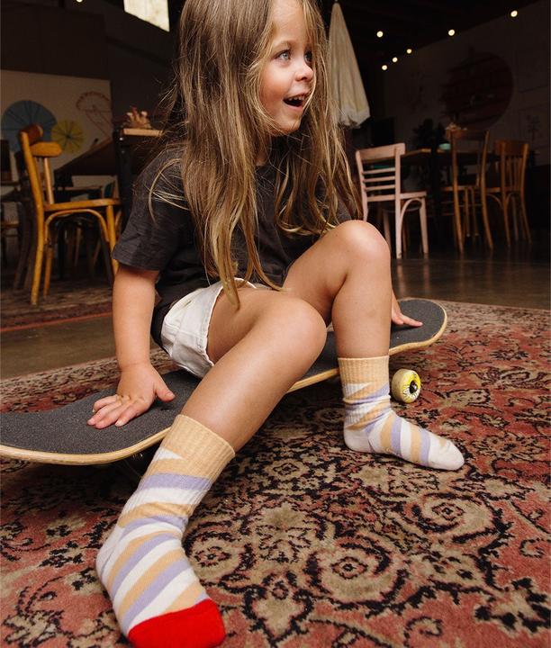 Immagine prodotto Hello Hossy Violette Socken - Lila / Rosa / Beige (22 - 24, 24 - 26)