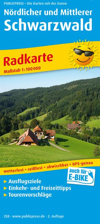 Produktbild NördlicherundMittlererSchwarzwald (Deutsch, 2017)