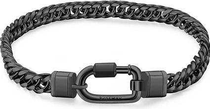 Brosway - Decent black Naxos BNX21 chain bracelet - Length: 22 cm (22 cm)