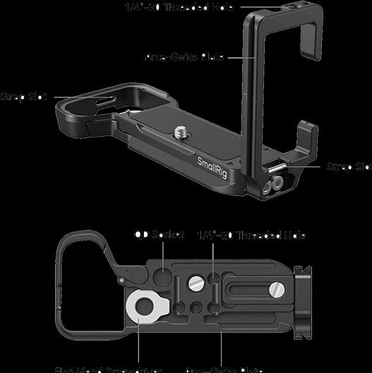 Produktbild SmallRig L-Bracket for Sony Alpha 7C II / Alpha 7CR 4569 (Cage)