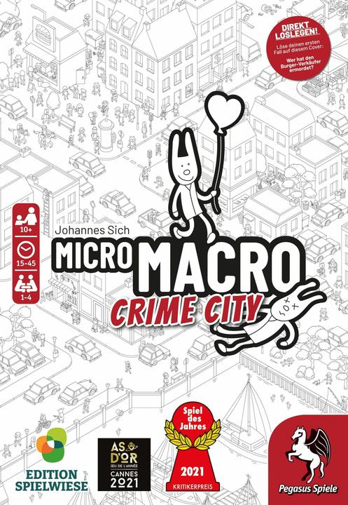 Produktbild Pegasus MicroMacro: Crime City (Deutsch)