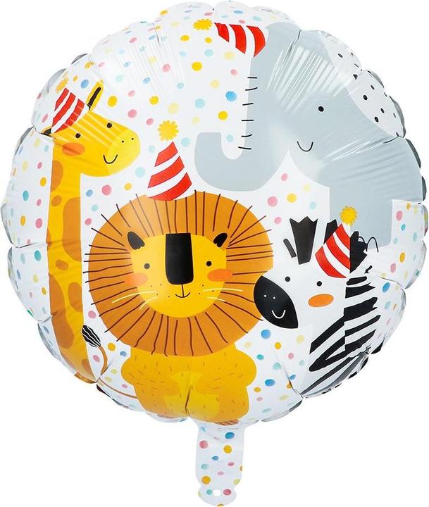 Produktbild Boland Party Kindergeburtstag Helium Folienballon Safari (1 x)